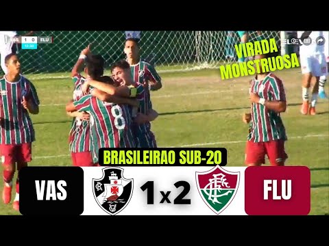 VASCO 1 X 2 FLUMINENSE | BRASILEIRAO SUB-20 | 01/08/21