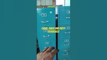 cheap, quick and dirty toolboxes!  #shophacks #tools #blacksmith #woodworking #fabrication #mechanic