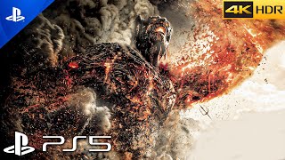 (PS5) GOD OF WAR - Kratos vs Cronos | ULTRA High Graphics Gameplay [4K 60FPS HDR] REMASTERED
