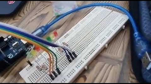 SEMAFORO DE DOBLE VIA CON ARDUINO