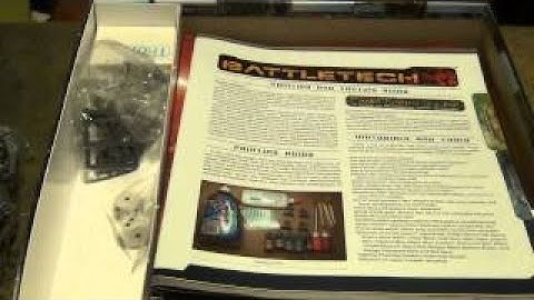 Battletech Introductory Box Set: Unboxing!