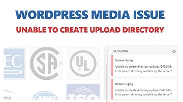 Is its parent directory writable by the server | image not uploading in WordPress