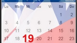 Gobierno propone el 19 de septiembre como feriado irrenunciable permanente