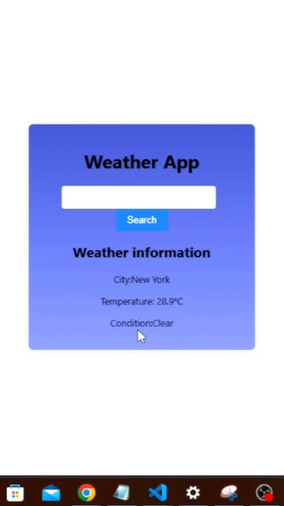 Weather App using react js #html #programming #coder #javascript #react ...