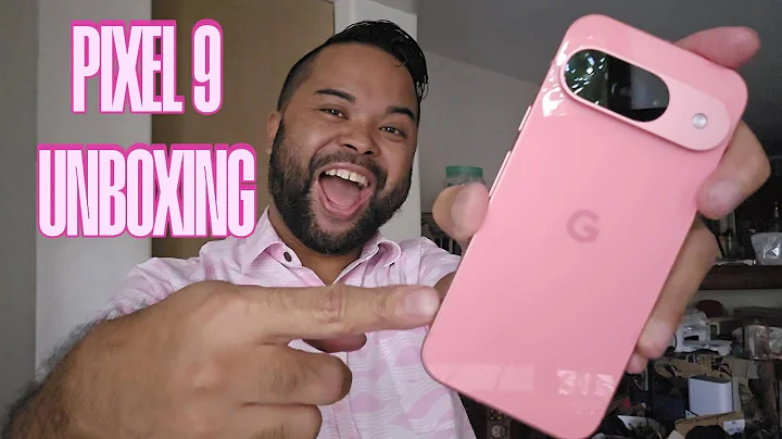 Unboxing the PINK Pixel 9 (Peony)