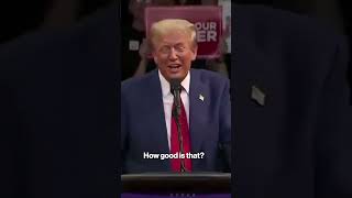 Trump pauses mid-rally in Arizona as he’s stunned by female supporter #shorts