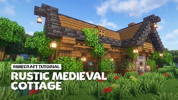 Minecraft: How to Build a Rustic Medieval House 🏡 [Updated Tutorial]