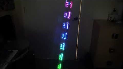 Light painting text with Pixelblaze