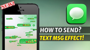 How to Send iPhone Text Message Effect (2024)