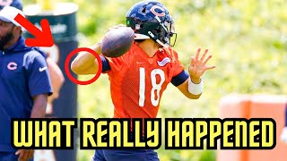 Caleb WIlliams SLINGING ROCKETS At Chicago Bears OTAs FIRST LOOK With Cole Kmet And DJ Moore