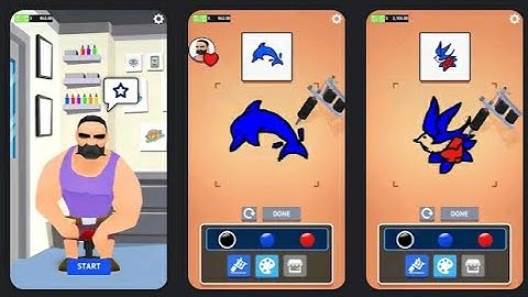 Ink Inc. Tattoo Drawing Android/ios Gameplay