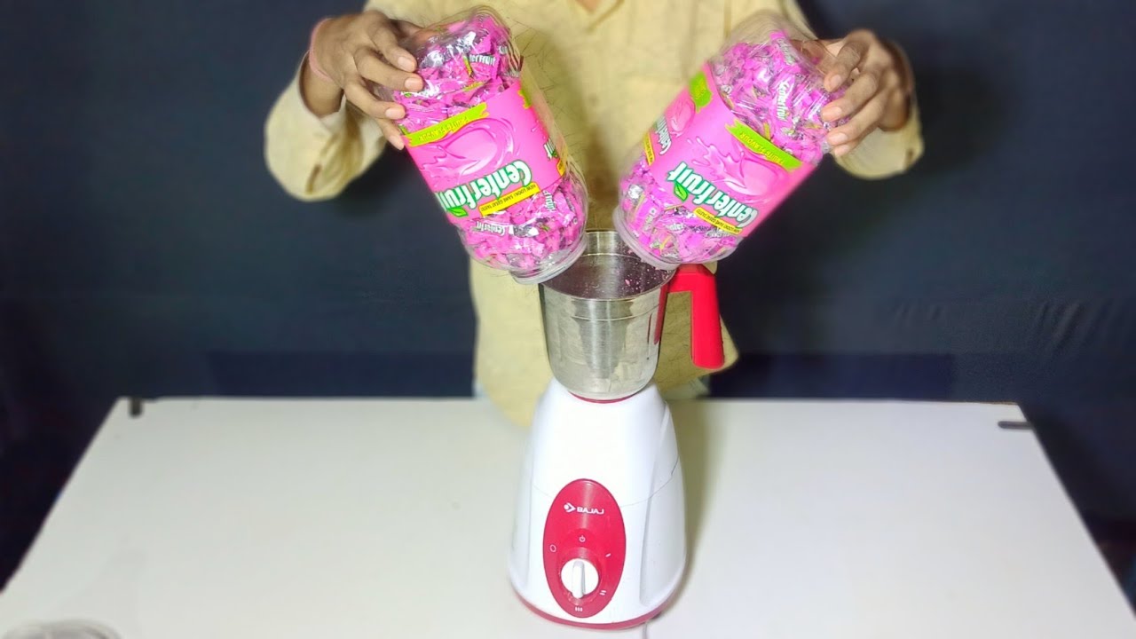 Center Fresh Vs Mixer Grinder Experiment | What Will happen? Amezing Chewing Gum Experiment