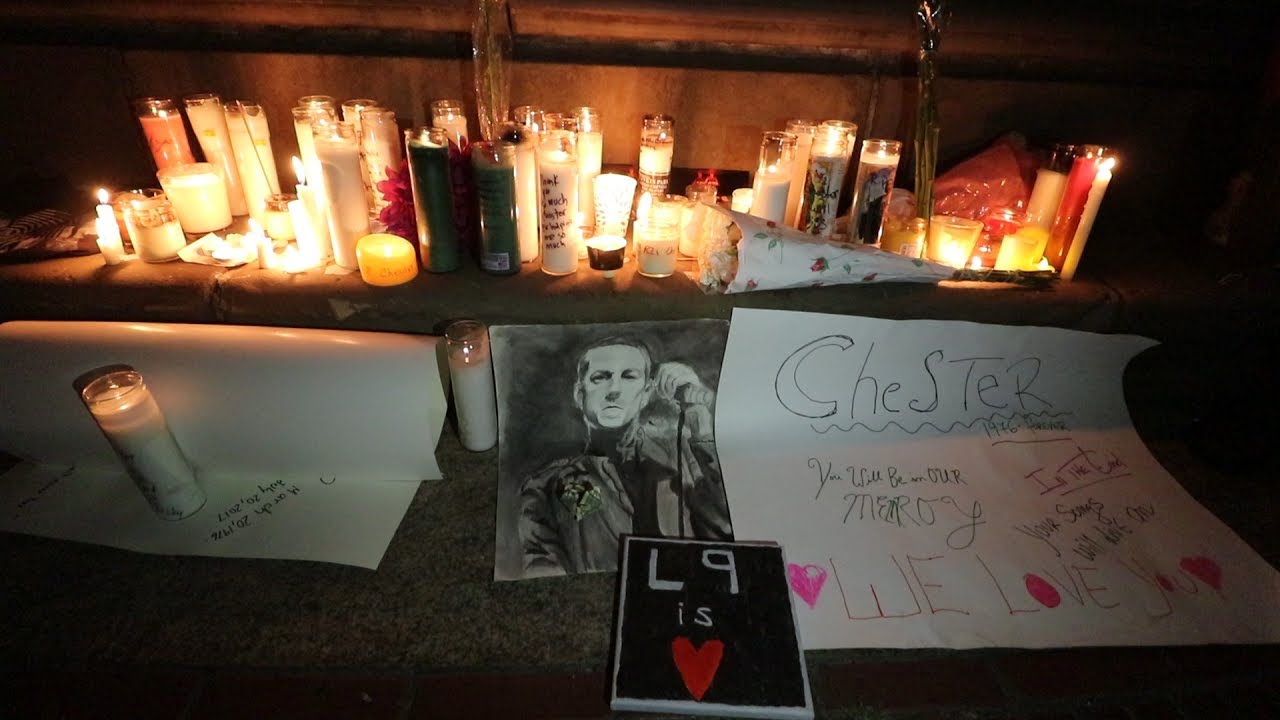 Chester Bennington of Linkin Park vigil in NYC: a tribute, a memorial - Linkin Park is a huge part of my life. Chester Bennington's death hit me harder than any celebrity death in my 27 years. RIP.