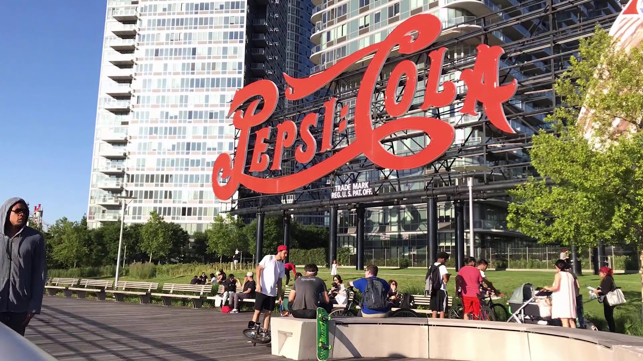 Pepsi cola sign NYC 