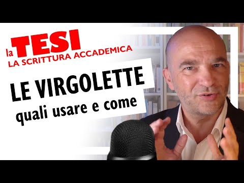 Le VIRGOLETTE nella TESI: quali usare e come | La scrittura accademica
