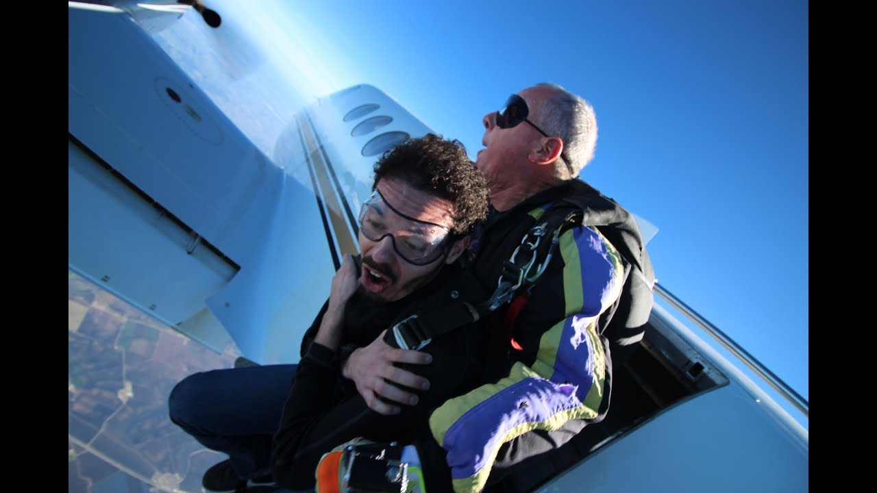 Skydive Monterey Bay - First Jump from World's Highest 18,000 ft.!!!