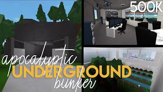 HUGE UNDERGROUND BUNKER TOUR l Welcome to Bloxburg