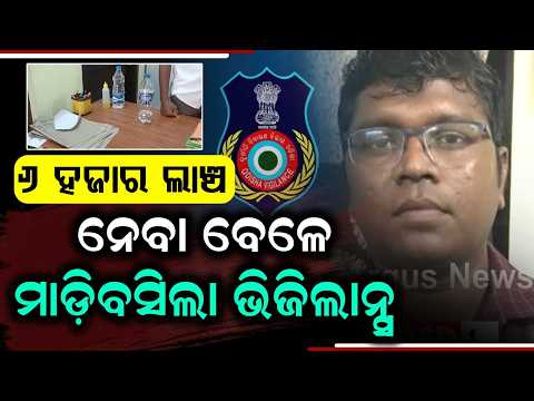Drugs Inspector Trapped by Vigilance While Taking Bribe Inside Car in Jajpur | Argus News