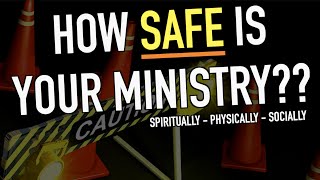 Creating a Safe Ministry - 3 Areas to Focus On for Youth Ministry Health (#012)