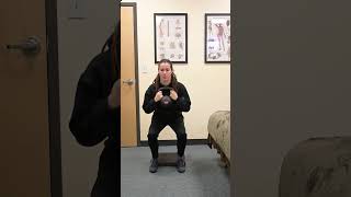 Deep Squat Isometric Holds - Heels Elevated