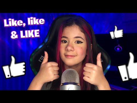ASMR QUEM DEIXAR O LIKE VAI PRO CÉU