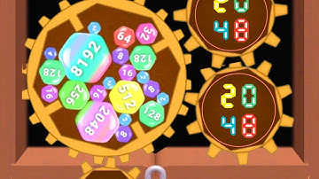 Satisfying Mobile Game/ 2048 spin - merge ball 2048 gameplay All Max Level part 1