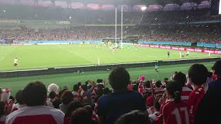 ラグビーW杯 日本逆転トライ