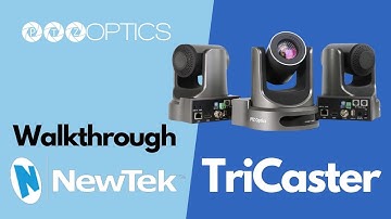 PTZOptics TriCaster Mini camera control integration walkthrough