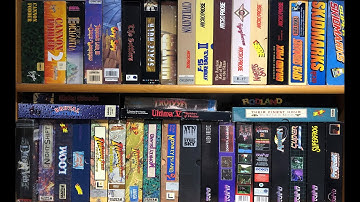 amiga games: Unboxing my Collection. Part II