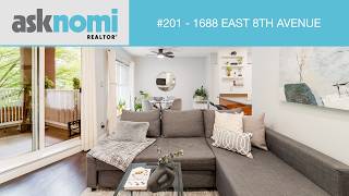 201 - 1688 East 8th Avenue | Drone Fly Through Tour