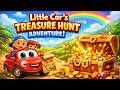 “Little Car Treasure Hunt Adventure 🚗✨ | Fun Kids Cartoon Treasure