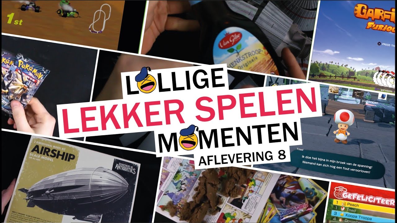 STROOP in plaats van LIJM - Lollige Lekker spelen momenten #8