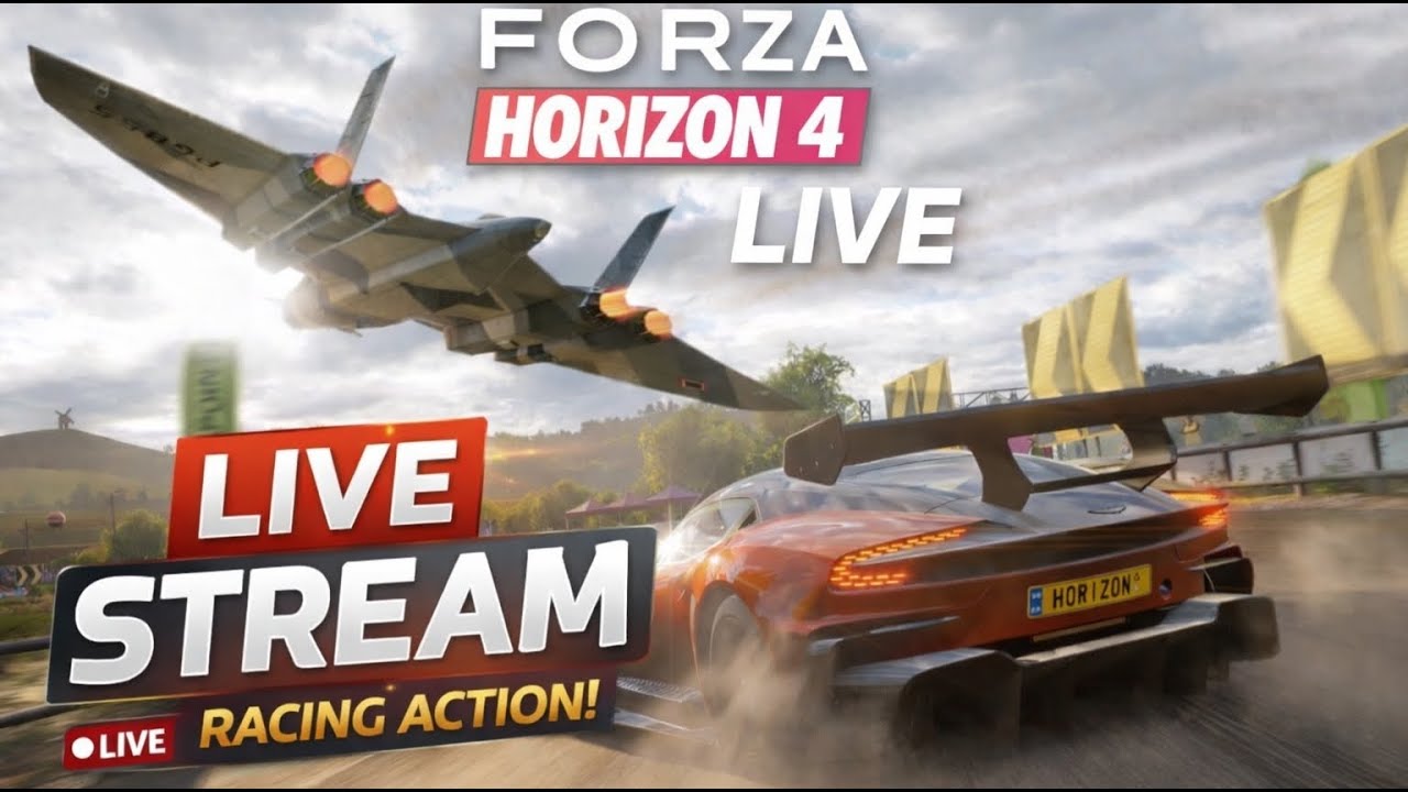 Forza Horizon 4 LIVE 🔥 Ultimate Supercar Street Racing | High Speed Madness