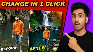 Automatic Photo Editing Tutorial | One Click Change Background | New Photo Editing App screenshot 4
