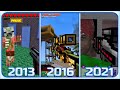 Evolution of Pixel Gun Games 2013-2020