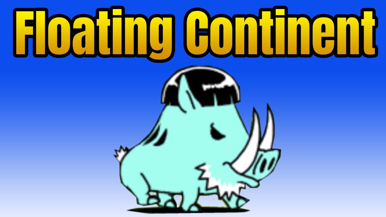 The Floating Continent The Battle Cats - YouTube