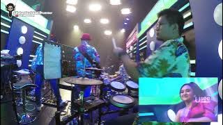 JIHAN AUDY feat GEMILANG PROJECT - AKU TENANG Studio Dangdut drum cam