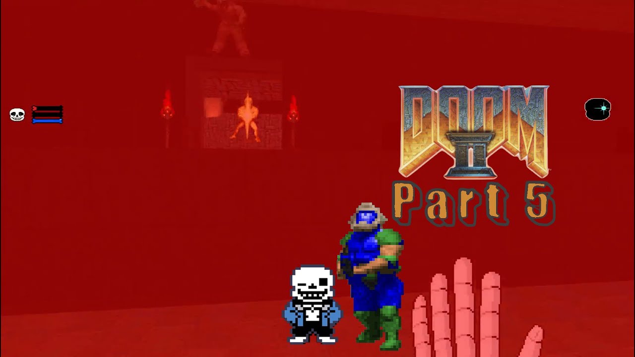 games people play Doom 2 part 5 Wolfenstein-Gotcha! Sans