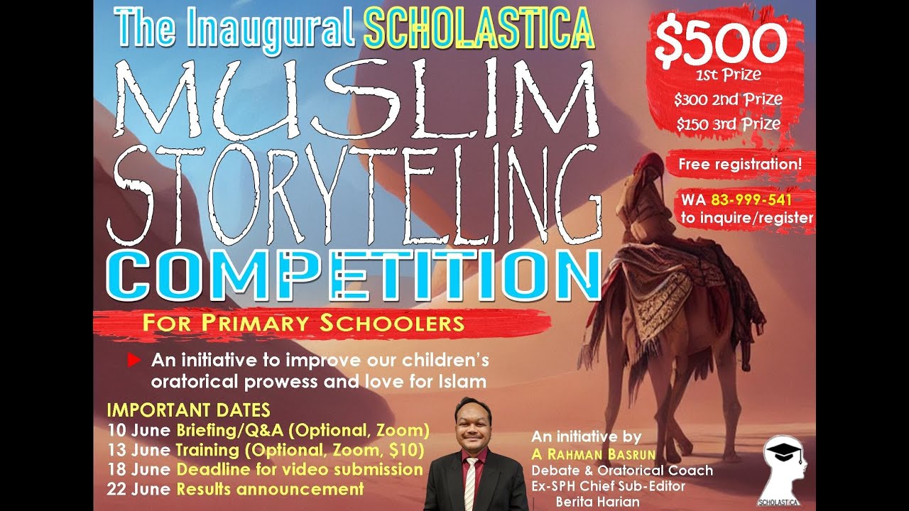 Scholastica - Muslim Storytelling Competition 2023 - Briefing
