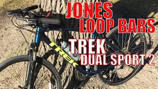 Jones Loop Bars - On A 2021 Trek Dual Sport 2