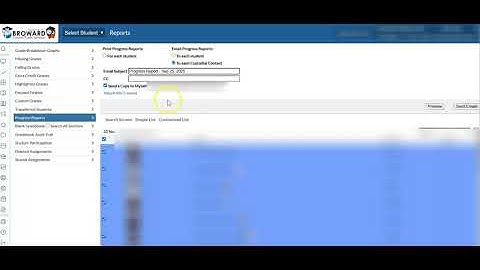 Sending Progress Reports From FOCUS