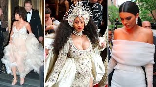 Monday, may 7, 2018 - celebrities are stunning in elaborate designer
ensembles inspired as they head to the heavenly bodies: fashion &
catholic imaginati...