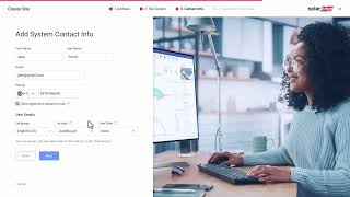 SolarEdge Monitoring: Create a new site
