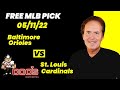 MLB Pick - Baltimore Orioles vs St. Louis Cardinals Prediction, 5/11/22 Free Best Bets & Odds