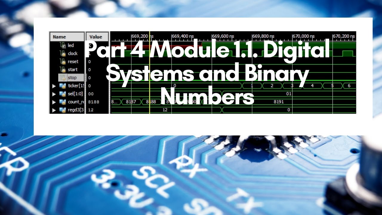 Part 4 Module 1.1. Digital Systems and Binary Numbers - YouTube