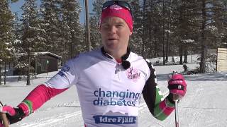 Längdåkning På Idre Fjäll Med Robin Bryntesson