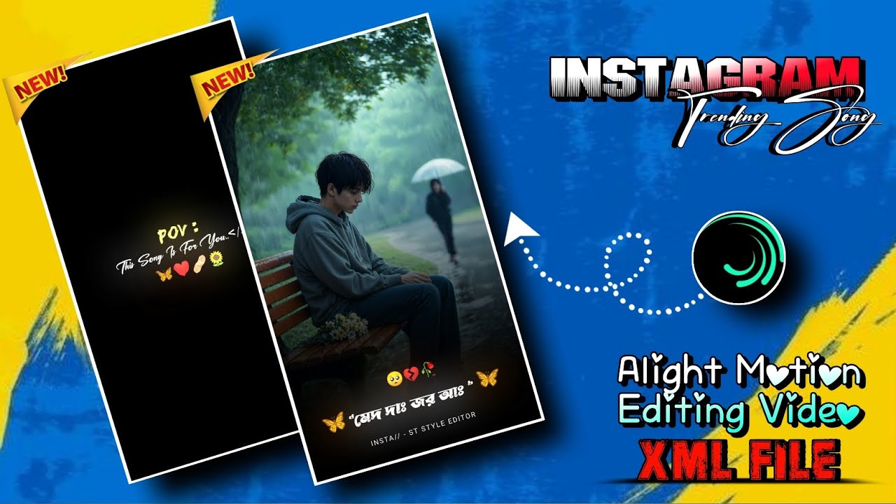 HANE DISAY ME_// NEW SANTALI SAD SONG ALIGHT MOTION EDITING VIDEO 2025 // XML FILE VIDEO //