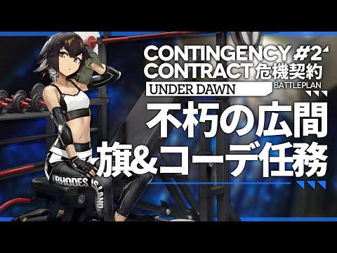 危機契約 2 不朽の広間 専用コーデ 旗 クリア例 アークナイツ Arknights