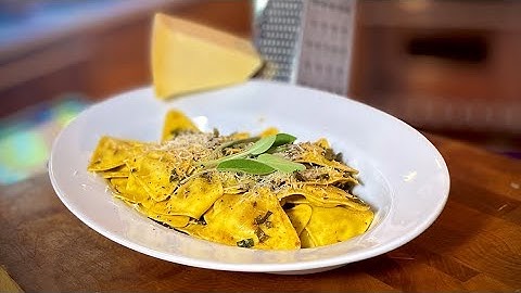 Butternut Squash Ravioli with Brown Butter Sage Recipe | Cooking with Styles