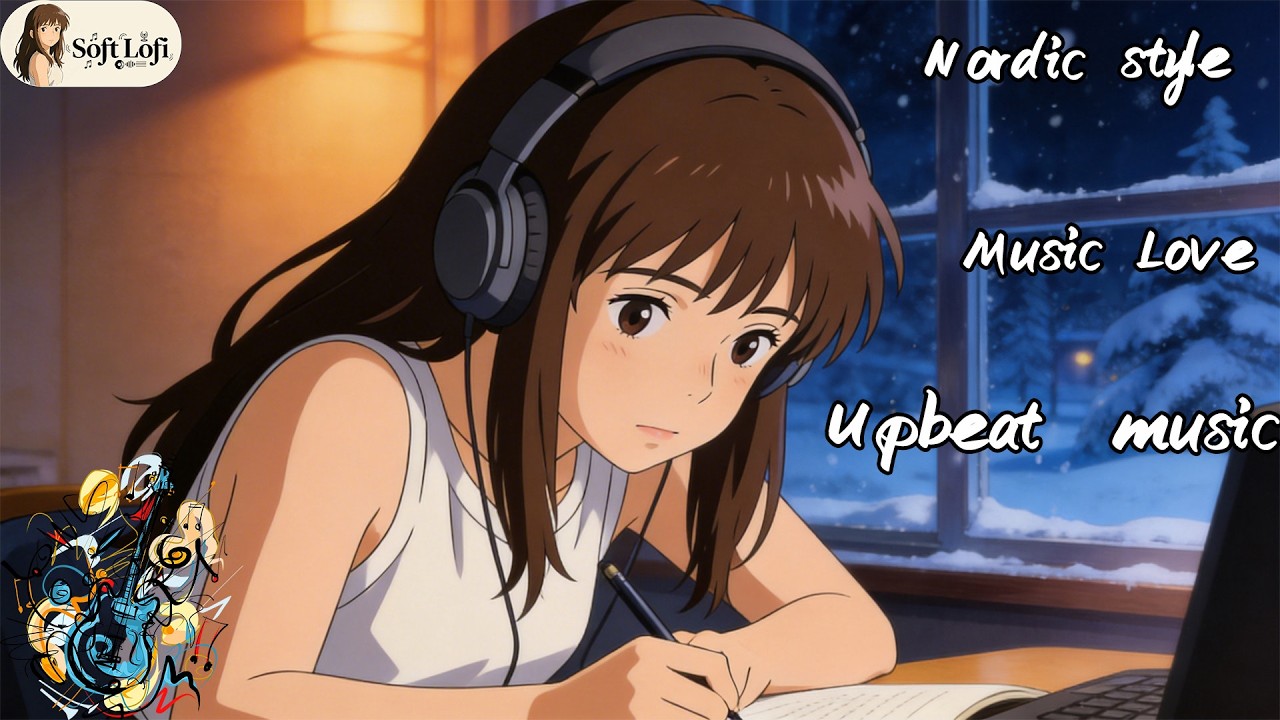 🎧Nordic Calm Music🎵 | Ambient Instrumentals Only🌆